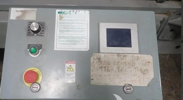 Used APPLETON A301 AUTOMATIC CORE CUTTER WITH AUTOMATIC CORE LOADER SYSTEM MFG. 2015