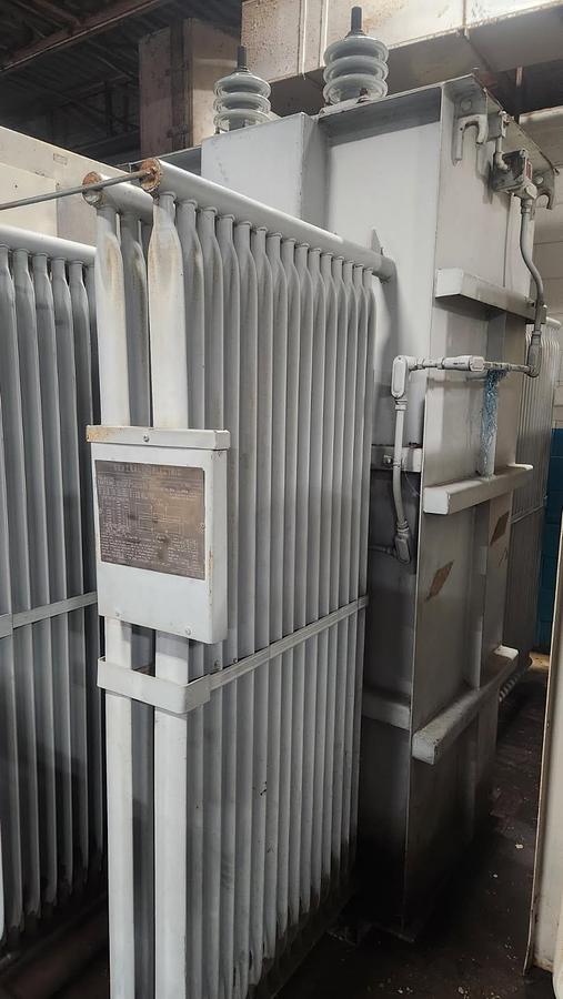 Used GENERAL ELECTRIC 1867 KVA TRANSFORMER