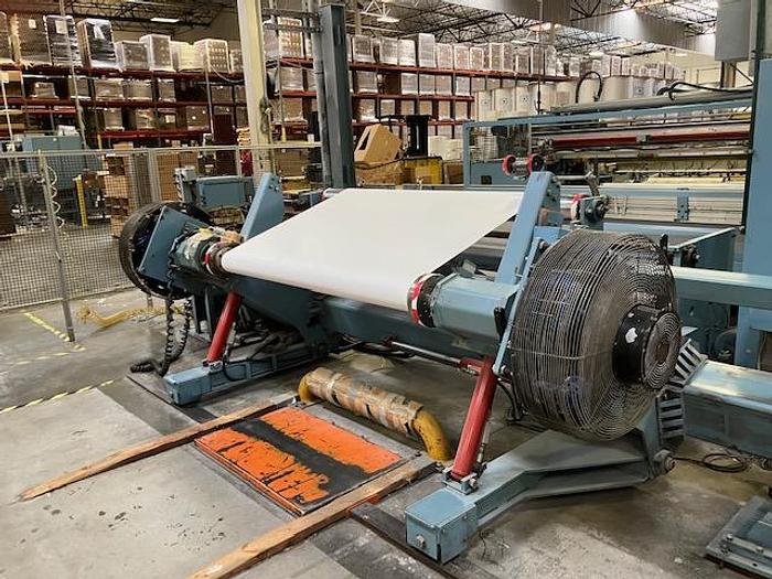 Used 73" JENNERJAHN SRA 73 COUNTER ROLL REWINDER