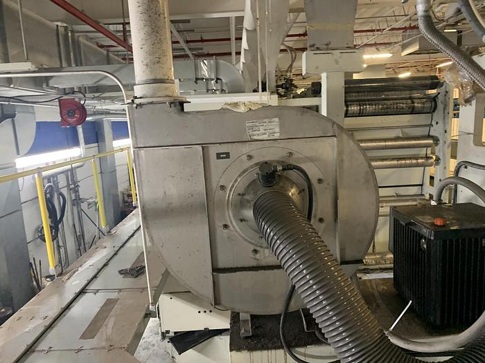 Used 40" ROTOMEC MODEL RS 4003 10 COLOR ROTOGRAVURE PRESS (SOLVENT INK) MFG. 2006