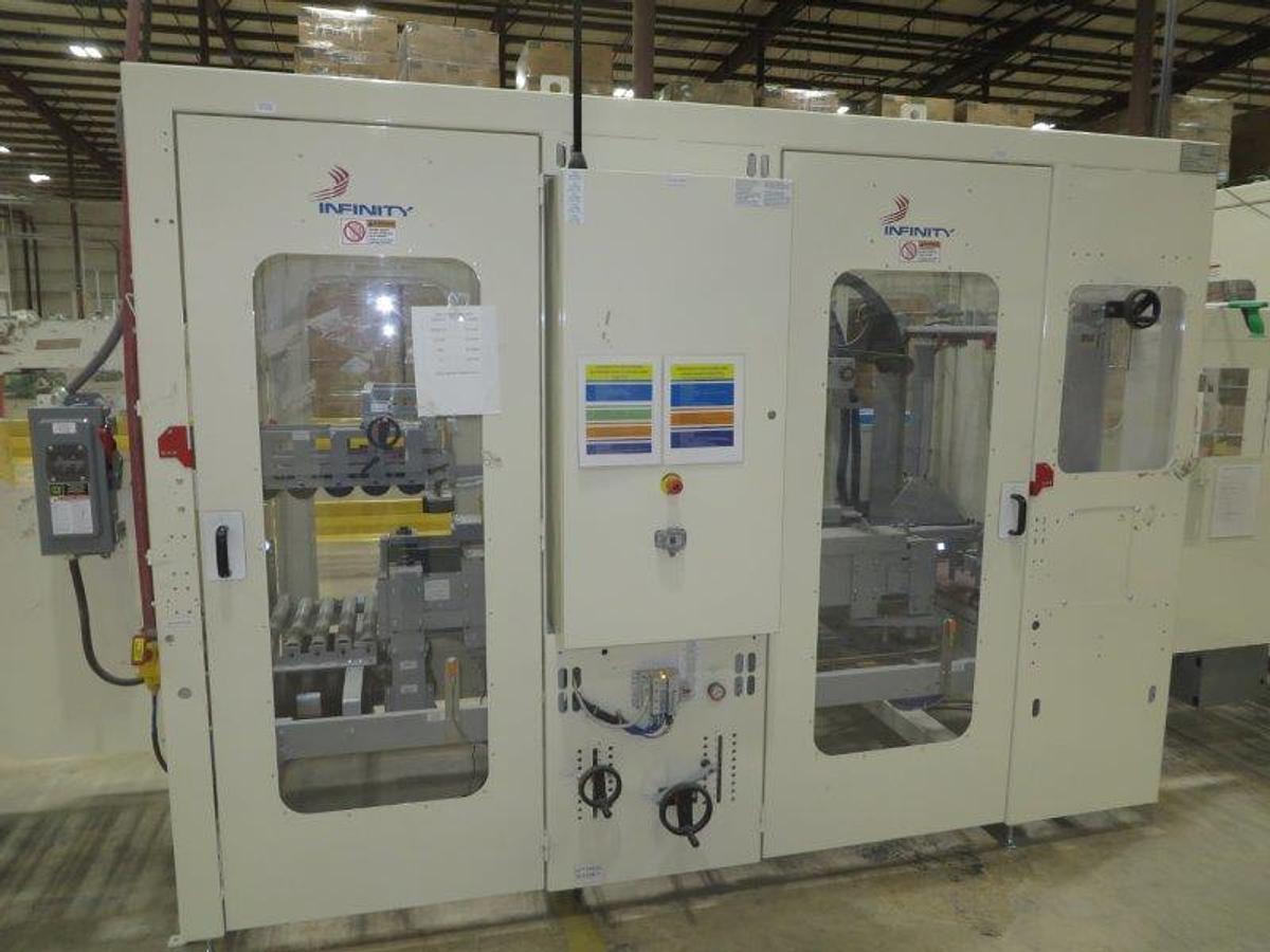 Used 2005 PERINI SINCRO 5.0 106" BRT REWINDING LINE WITH 2 LANE PERINI LOG SAW