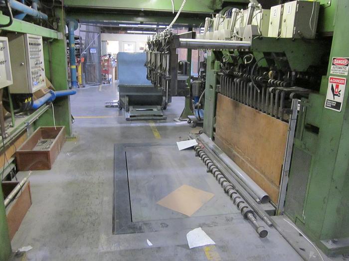 Used 80" PASABAN MODEL KST-2200 DUAL ROTARY KNIFE SHEETER DRIVE UPGRADE 2010