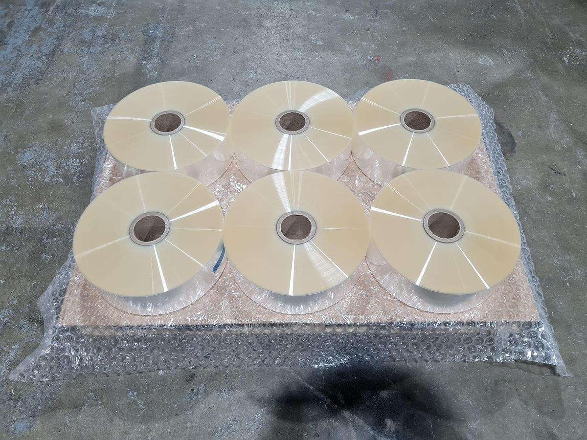 Used 63" WIDE SRC SYSTEMS LTD. MODEL 365 DUPLEX SLITTER REWINDER - OEM REFURBISHED & RUNNING