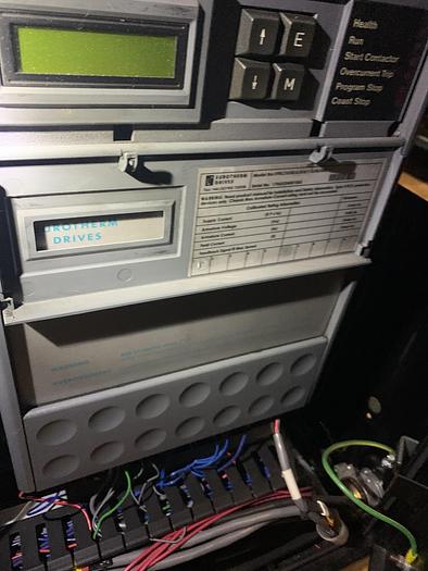 Used 62" TITAN MODEL SR6 CANTILEVERED DUPLEX SLITTER REWINDER SHAFTLESS UNWIND - PENDING LS