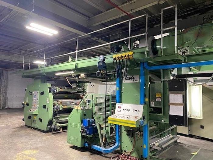 Used 50" WIDE UTECO 6 COLOR CI PRESS (47" PRINT WIDTH)