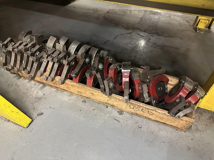 Used 72" CAMERON TWO DRUM SLITTER REWINDER MODEL 438  60" REWIND WITH A&F UNWIND STAND