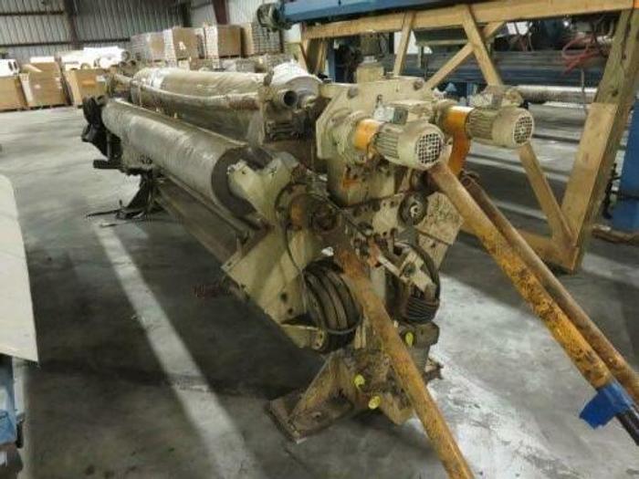 Used 100" (2.54M) BLACK CLAWSON SHAFTLESS TURRET UNWIND 60" DIA.