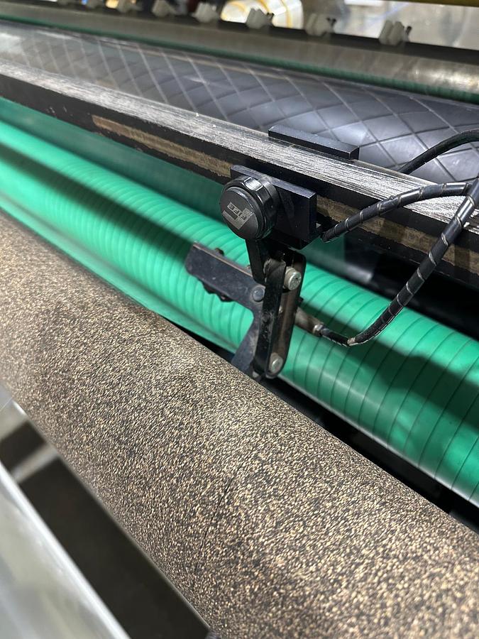 Used 63" WIDE SRC SYSTEMS LTD. MODEL 365 DUPLEX SLITTER REWINDER - OEM REFURBISHED & RUNNING