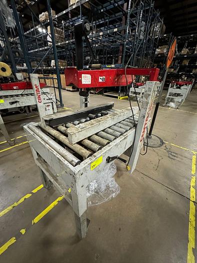 Used CENTRAL CP-322U CASE TAPER CARTON SEALER SYSTEM