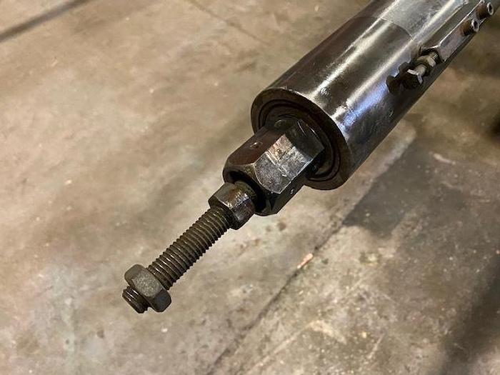 Used APPLETON MFG. 120"  UNIVERSAL CORE CUTTER MANDREL, 3.020" DIA. CORES