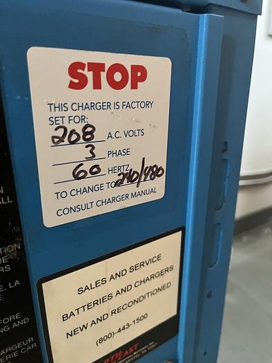 Used RAYMOND 445-C35TT 3500LB CAPACITY ELECTRIC FORKLIFT SIDESHIFT 3-STAGE MAST