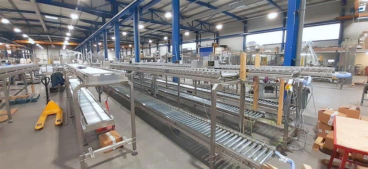 Used PATTYN HIGH-SPEED CASE ERECTING AND BAG INSERTING AUTOMATED PACKAGING SYSTEM