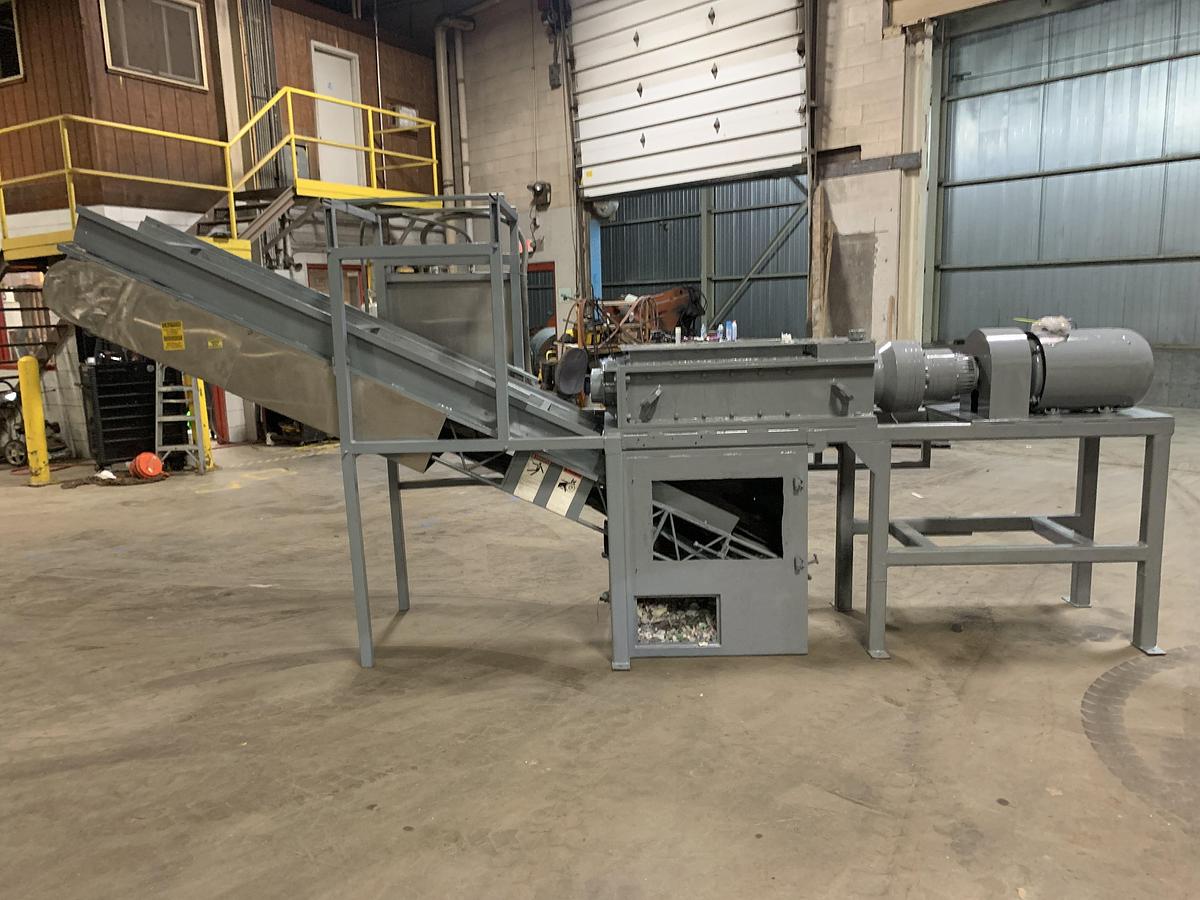 Used 25 HP SSI SHREDDER DUAL SHAFT SHREDDER