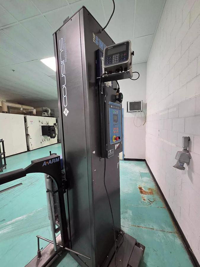 Used COUSINS PALLET WRAPPER MODEL HP-SWA ABOVE GROUND UNIT
