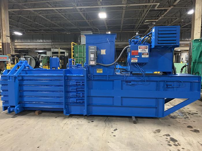 Used C&M HORIZONTAL OPEN END BALER MODEL 3430-0E56 30 HP