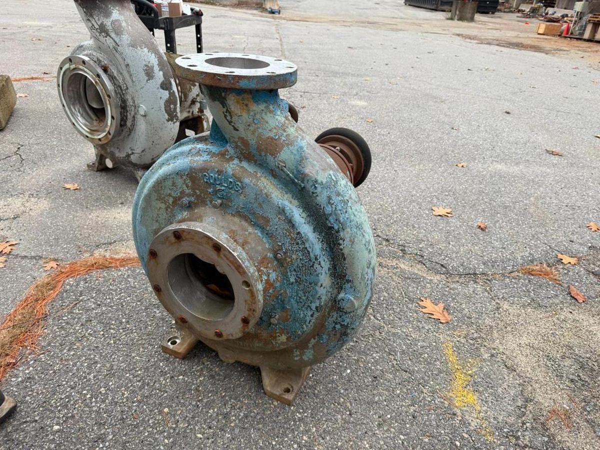 Used GOULDS PUMP SIZE 6X8-18 316 STAINLESS STEEL