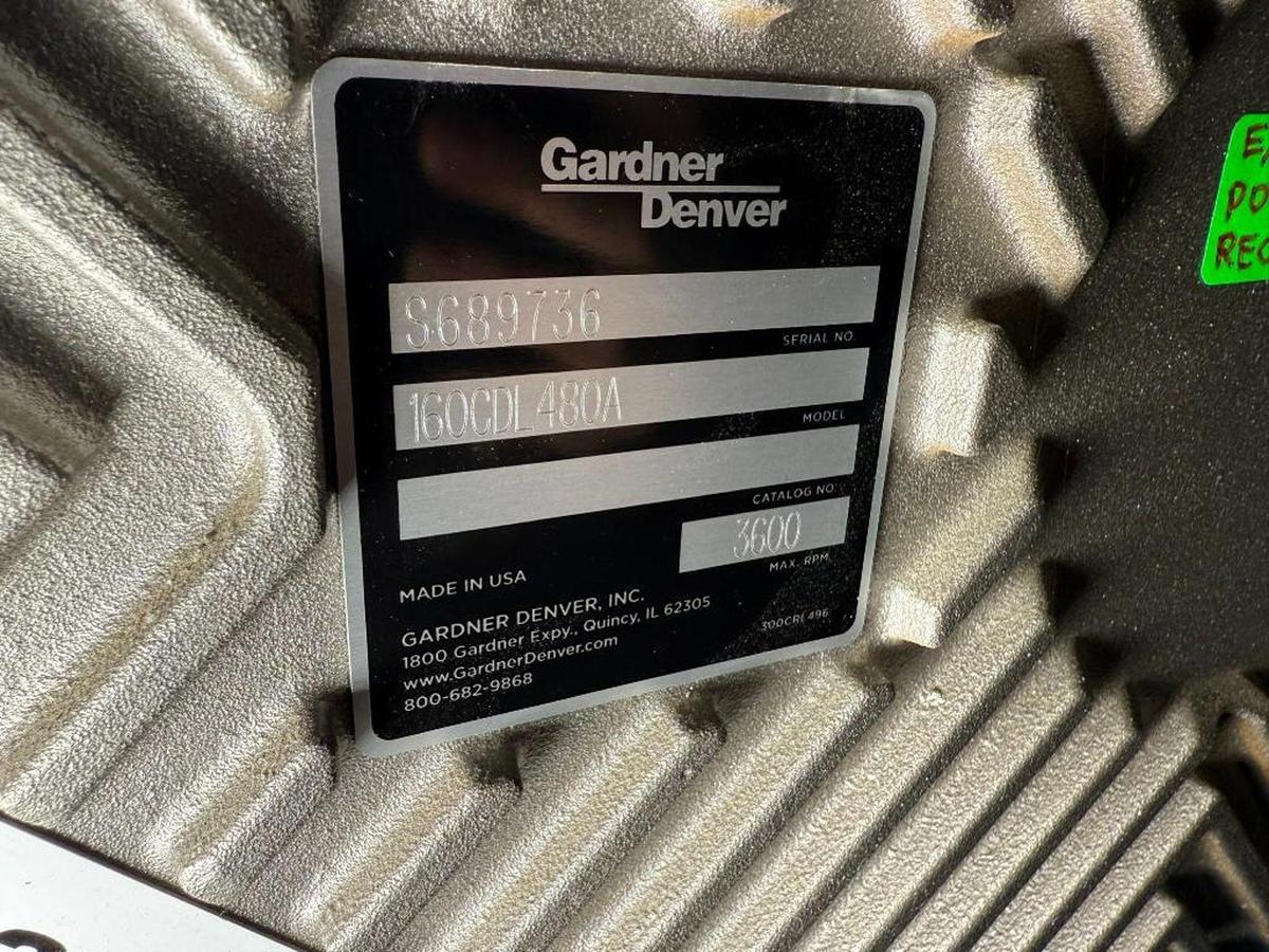 Used GARDNER DENVER MODEL 160CDL480A