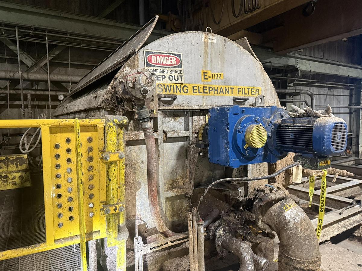 Used MERI ELEPHANT SAVEALL DRUM THICKENER MANUFACTURED 2001