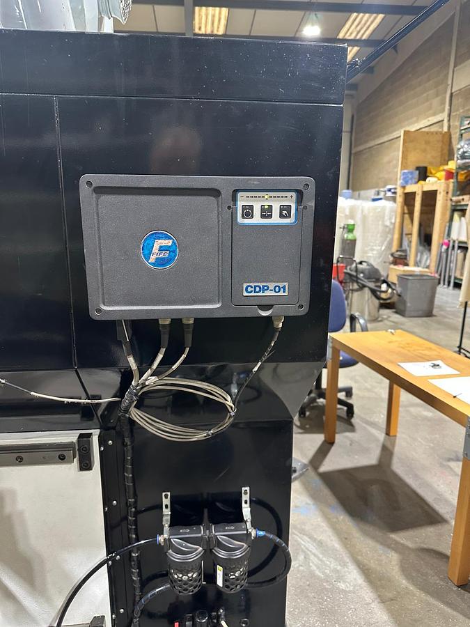 Used 63" WIDE SRC SYSTEMS LTD. MODEL 365 DUPLEX SLITTER REWINDER - OEM REFURBISHED & RUNNING