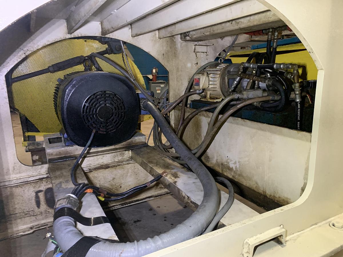 Used 75 HP RETECH GRANULATOR SHREDDER WITH HOPPER (NO INFEED CONVEYOR)