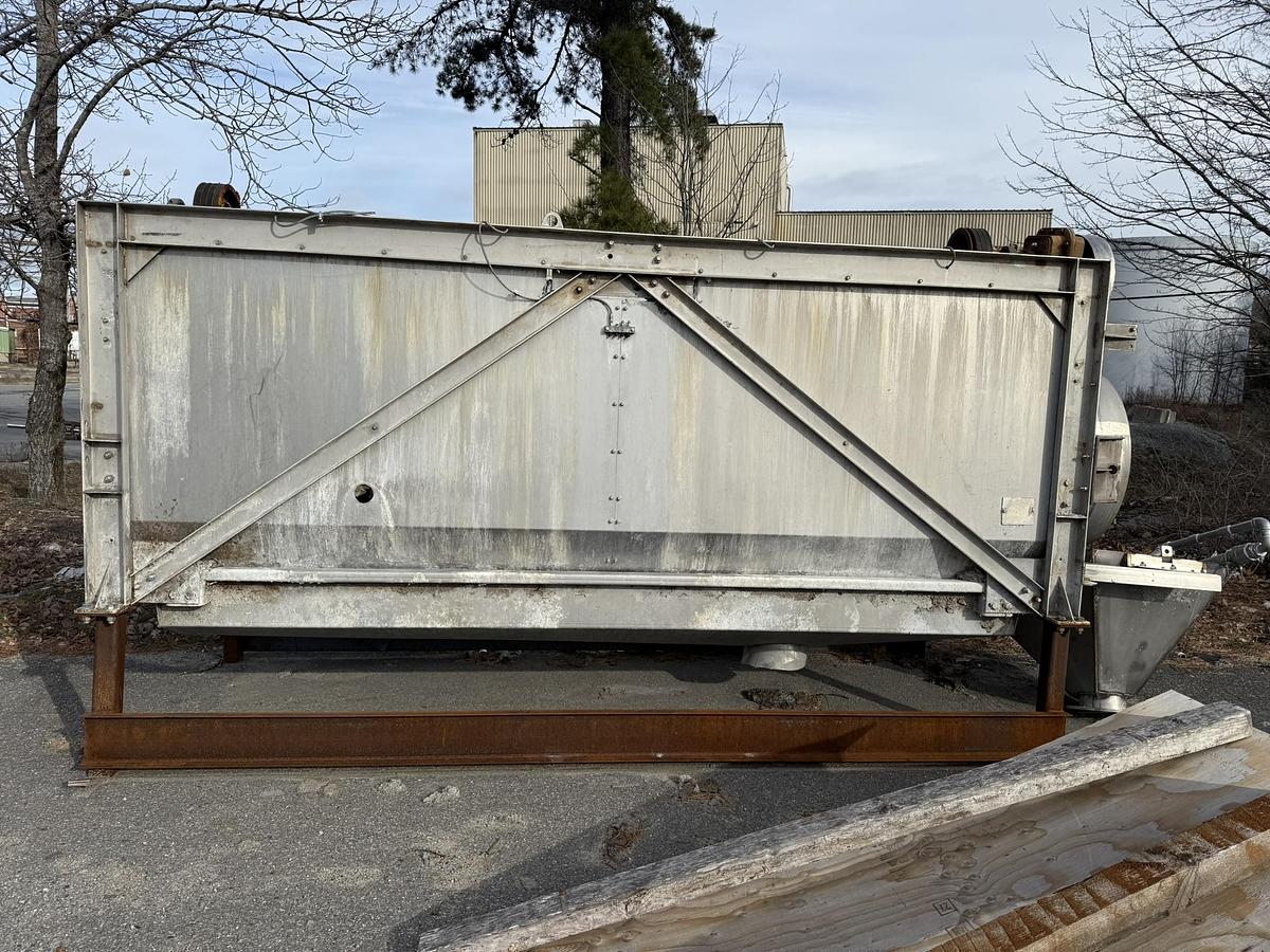Used STAINLESS STEEL ROTARY TROMMEL SCREEN  