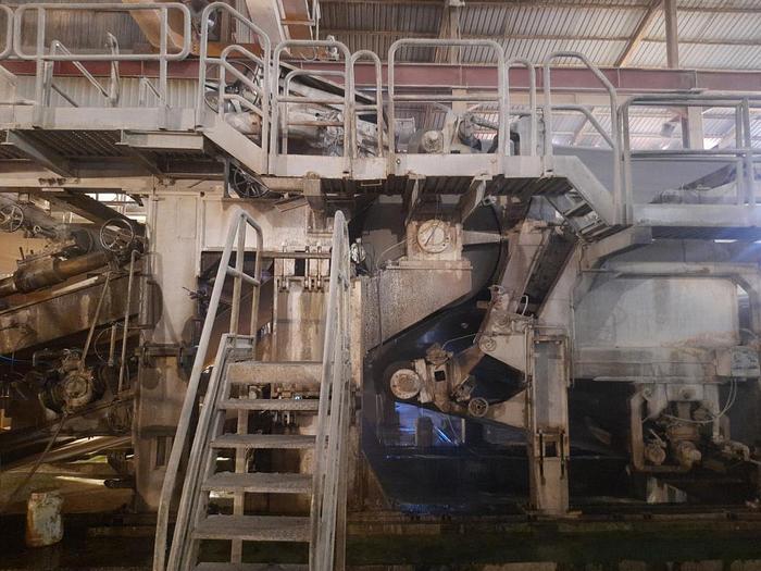 Used (2.75M) RECARD CRESCENT FORMER TISSUE MACHINE 65 TPD