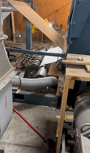 Used 82" BLACK CLAWSON TWO DRUM WINDER 72" REWIND DIAMETER