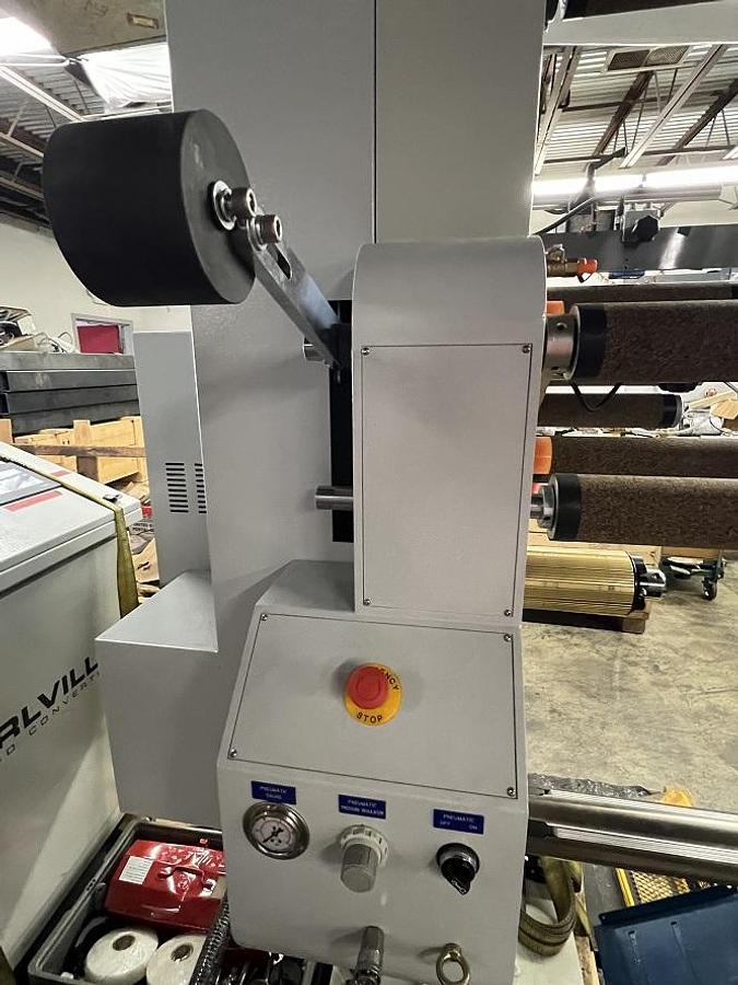 Used KALRVILLE INSPECTION REWINDER SHRINK SLEEVE