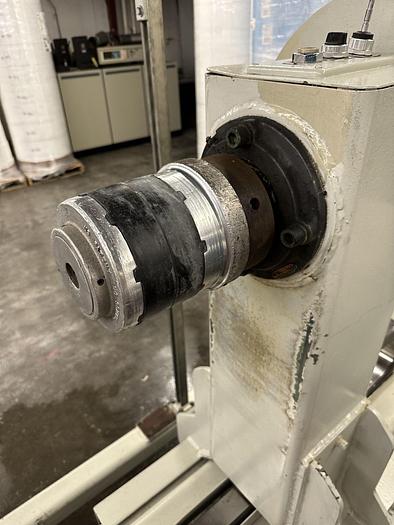 Used 60" WEBCO SHAFTLESS FLOOR PICK UP UNWIND STAND WITH EDGE GUIDE 60" DIAMETER  SOLD - JA 1/8/25