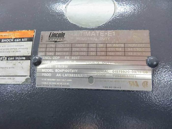 Used SEM NEMOR G2238 GRANULATOR 100HP - PENDING AS