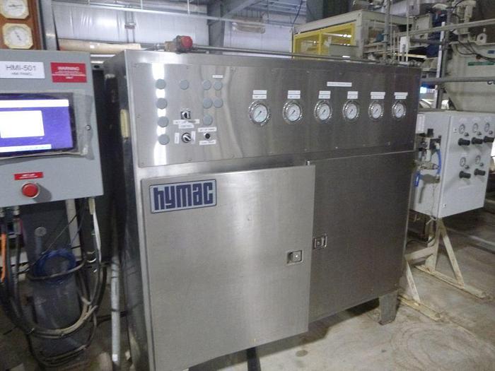 Used 2.5M PRESS TECHNOLOGIES - HYMAC WETLAP MACHINE MODEL 100 HP-SF WITH HEAVY DUTY PRESS COMPLETELY REBUILT  2018