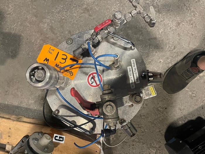 Used KRAUTZBERGER MODEL 200-0282 PRESSURE POT (2) AVAIL.