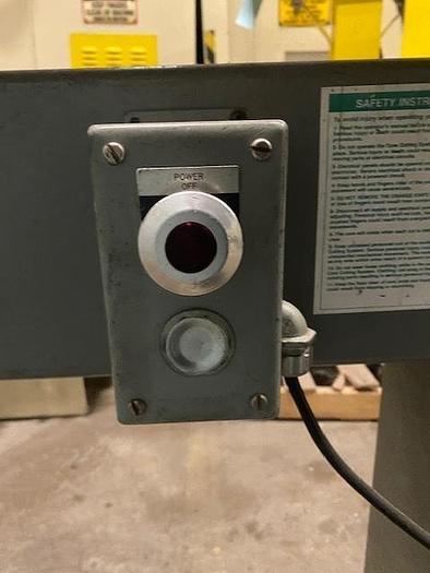 Used 120" WIDE APPLETON MENASHA MODEL S200 CORE CUTTER - 5" DIAMETER CORES