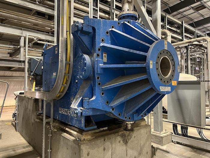 Used ANDRITZ REFINER MODEL 50-1CP PRESSURIZED MFG 2018 - PENDING