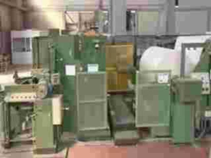 Used 106" (2700MM) PERINI BRAVO KITCHEN TOWEL AND TOILET ROLL LINE