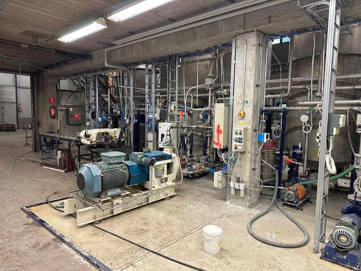 Used 17.7" (450MM) WIDE LAB PAPER MACHINE 