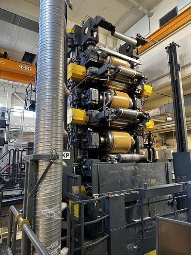 Used 21.6" (550MM) VALMET PILOT SUPER CALENDAR STACK - 13 ROLLERS