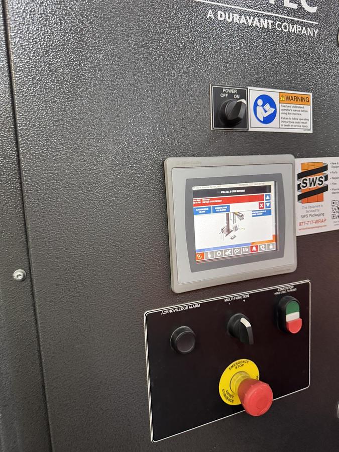 Used WULFTEC MODEL WRTA-150 PALLET WRAPPER