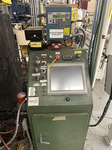 Used 72" CAMERON TWO DRUM SLITTER REWINDER MODEL 438 WITH A&F UNWIND STAND