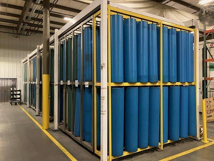 Used 57" WIDE PCMC INFINITY 10 COLOR PRINTING PRESS GEARLESS