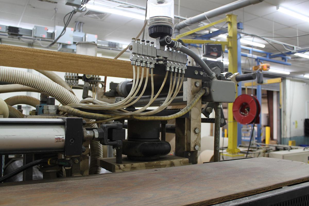 Used 37" WIDE GREENBAY ENGINEERING SINGLE FOLD DISPENCER TOWEL WITH BRETTING BANDER