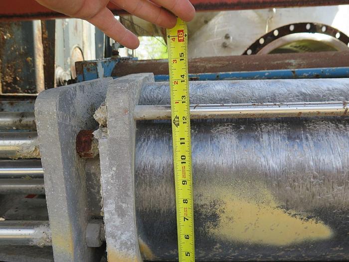 Used 20" TRUELINE PNEUMATIC KNIFE GATE VALVE