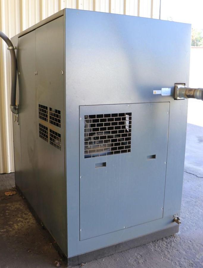 Used 145 HP/110kW ATLAS COPCO G110-6.8 SCREW AIR COMPRESSOR WITH ATLAS COPCO WATER SEPERATOR
