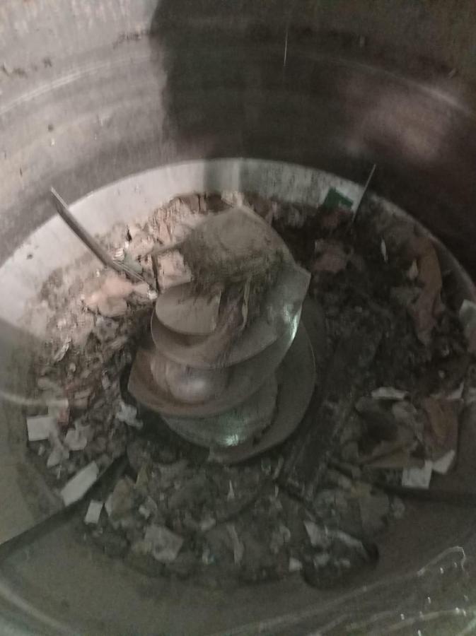 Used LAMORT PULPER WITH GEARBOX 