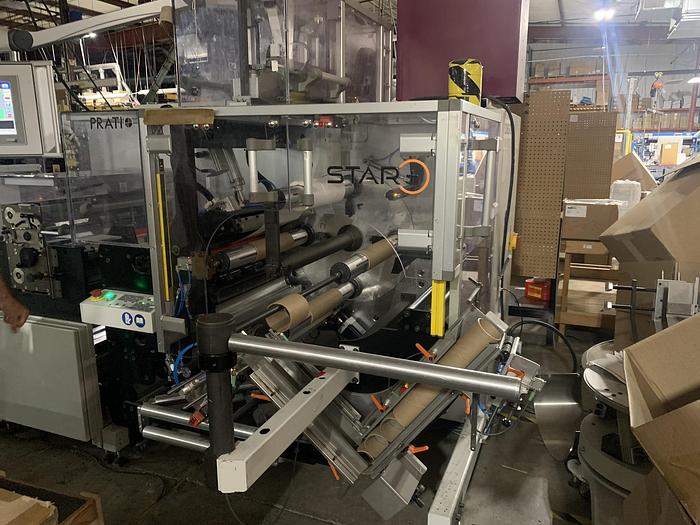 Used PRATI SRL STARPLUS TR530 TURRET SLITTER REWINDER