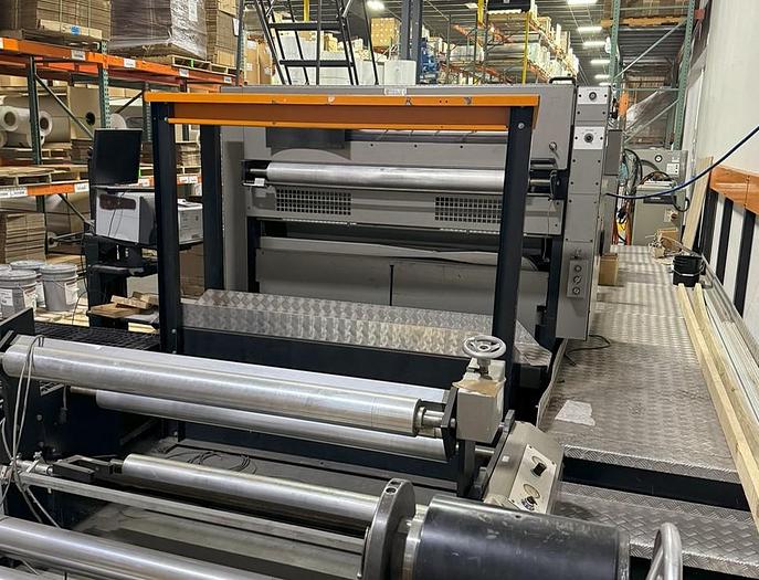 Used 55" SHM MODEL 1400 DK CTR SHEETER SINGLE UNWIND