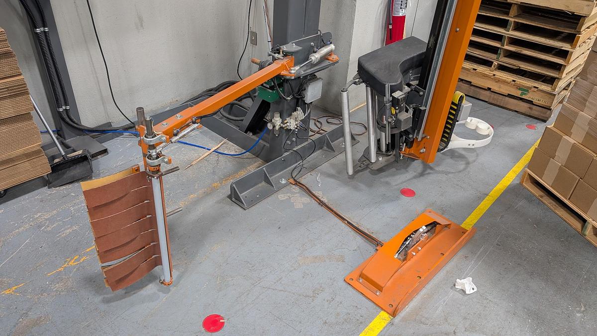 Used PHOENIX WRAPPERS MODEL PRTL-2150A PALLET WRAPPER MFG 2020