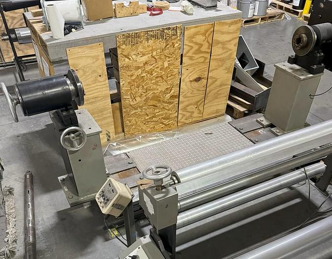 Used 55" SHM MODEL 1400 DK CTR SHEETER SINGLE UNWIND