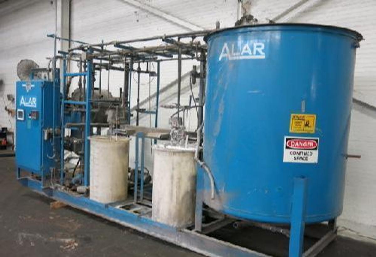 Used ALAR MODEL FLEX-O-STAR 1000 WATER TREATMENT SYSTEM 