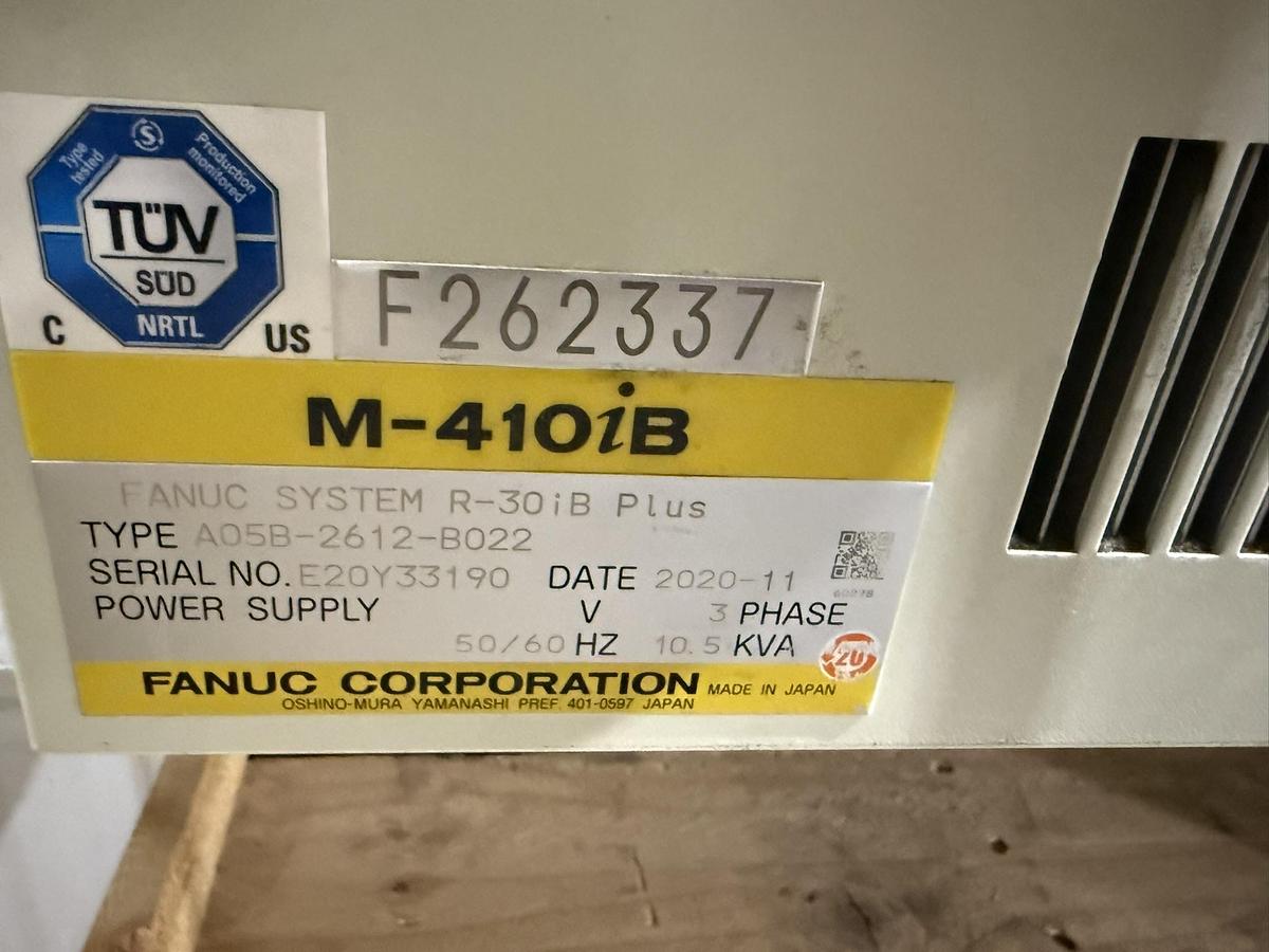 Used M-410IB FANUC ROBOT 140H MANUFACTURED 2020